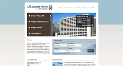 Desktop Screenshot of laxhotelshuttle.com